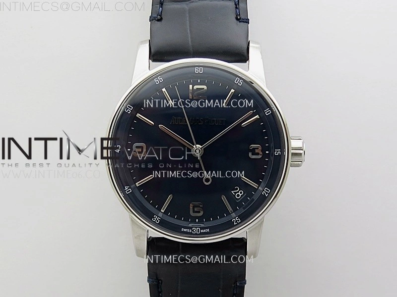 Code 11.59 SS 15210 APSF 1:1 Best Edition Blue Dial on Blue Leather Strap SA4302 Super Clone
